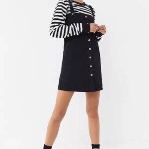 Urban Outfitters BDG Aria Straight Neck Overall Dress